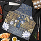 Ankh Egypt Apron Egyptian Lotus Flowers