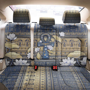 Ankh Egypt Back Car Seat Cover Egyptian Lotus Flowers