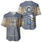 Ankh Egypt Baseball Jersey Egyptian Lotus Flowers