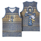 Ankh Egypt Basketball Jersey Egyptian Lotus Flowers