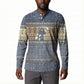 Ankh Egypt Button Sweatshirt Egyptian Lotus Flowers