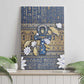 Ankh Egypt Canvas Wall Art Egyptian Lotus Flowers