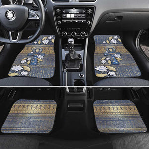 Ankh Egypt Car Mats Egyptian Lotus Flowers
