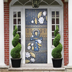 Ankh Egypt Door Cover Egyptian Lotus Flowers