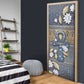 Ankh Egypt Door Cover Egyptian Lotus Flowers