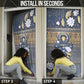 Ankh Egypt Door Cover Egyptian Lotus Flowers