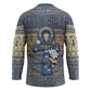Ankh Egypt Hockey Jersey Egyptian Lotus Flowers