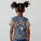 Ankh Egypt Kid T shirt Egyptian Lotus Flowers