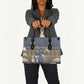 Ankh Egypt Leather Bag Egyptian Lotus Flowers