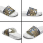 Ankh Egypt Slide Sandals Egyptian Lotus Flowers