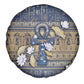 Ankh Egypt Spare Tire Cover Egyptian Lotus Flowers