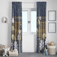 Ankh Egypt Window Curtain Egyptian Lotus Flowers