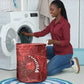 Tunisia Football Laundry Basket Eagle Cracked Texture Athletic