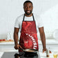Tunisia Football Apron Eagle Cracked Texture Athletic