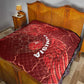 Tunisia Football Quilt Eagle Cracked Texture Athletic