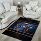 Egypt Eye Of Ra Area Rug Galaxy Zodiac Universe