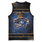 Egypt Eye Of Ra Basketball Jersey Galaxy Zodiac Universe