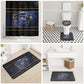 Egypt Eye Of Ra Bathroom Set Galaxy Zodiac Universe