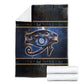 Egypt Eye Of Ra Blanket Galaxy Zodiac Universe