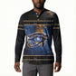 Egypt Eye Of Ra Button Sweatshirt Galaxy Zodiac Universe