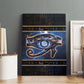 Egypt Eye Of Ra Canvas Wall Art Galaxy Zodiac Universe