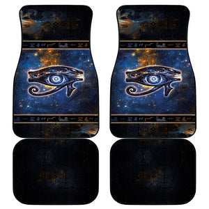 Egypt Eye Of Ra Car Mats Galaxy Zodiac Universe