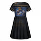 Egypt Eye Of Ra Kid Short Sleeve Dress Galaxy Zodiac Universe