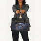 Egypt Eye Of Ra Leather Bag Galaxy Zodiac Universe