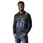 Egypt Eye Of Ra Long Sleeve Polo Shirt Galaxy Zodiac Universe