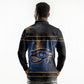Egypt Eye Of Ra Long Sleeve Polo Shirt Galaxy Zodiac Universe