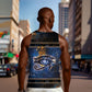 Egypt Eye Of Ra Men Tank Top Galaxy Zodiac Universe