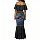 Egypt Eye Of Ra Mermaid Dress Galaxy Zodiac Universe