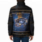 Egypt Eye Of Ra Padded Jacket Galaxy Zodiac Universe