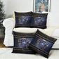 Egypt Eye Of Ra Pillow Cover Galaxy Zodiac Universe