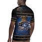 Egypt Eye Of Ra Rugby Jersey Galaxy Zodiac Universe