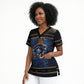 Egypt Eye Of Ra Scrub Top Galaxy Zodiac Universe