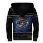 Egypt Eye Of Ra Sherpa Hoodie Galaxy Zodiac Universe
