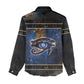 Egypt Eye Of Ra Women Casual Shirt Galaxy Zodiac Universe