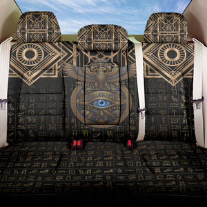 Egypt Eye of Horus Back Car Seat Cover Hieroglyphics Patterns Retro Style