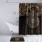 Egypt Eye of Horus Bathroom Set Hieroglyphics Patterns Retro Style