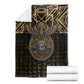Egypt Eye of Horus Blanket Hieroglyphics Patterns Retro Style