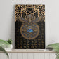 Egypt Eye of Horus Canvas Wall Art Hieroglyphics Patterns Retro Style