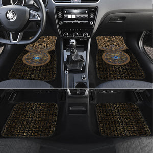Egypt Eye of Horus Car Mats Hieroglyphics Patterns Retro Style