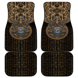 Egypt Eye of Horus Car Mats Hieroglyphics Patterns Retro Style