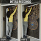 Egypt Eye of Horus Door Cover Hieroglyphics Patterns Retro Style