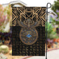 Egypt Eye of Horus Garden Flag Hieroglyphics Patterns Retro Style