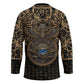 Egypt Eye of Horus Hockey Jersey Hieroglyphics Patterns Retro Style