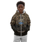 Egypt Eye of Horus Kid Hoodie Hieroglyphics Patterns Retro Style