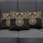 Egypt Eye of Horus Pillow Cover Hieroglyphics Patterns Retro Style