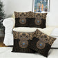 Egypt Eye of Horus Pillow Cover Hieroglyphics Patterns Retro Style